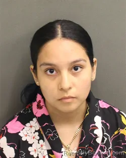 Mugshot of Belinda Gomez booked in Orange County, Florida on October 6, 2026