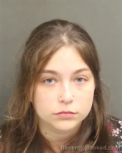 Mugshot of Serina Stratton booked in Orange County, Florida on October 6, 2026