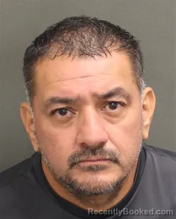 Mugshot of Remigio Guerrerohernandez booked in Orange County, Florida on October 6, 2026