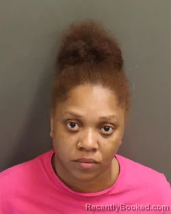 Mugshot of Camille Renee Carter booked in Orange County, Florida on October 6, 2026