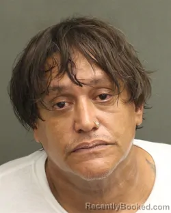 Mugshot of Julio Burgos booked in Orange County, Florida on October 7, 2026