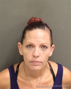 Mugshot of Kiley Nicole Howard booked in Orange County, Florida on October 7, 2026