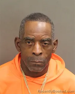 Mugshot of Timothy Theodore Bey booked in Orange County, Florida on October 7, 2026