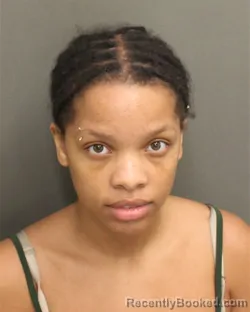 Mugshot of Alaysha Keyona Lynch booked in Orange County, Florida on October 7, 2026