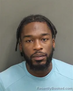Mugshot of Darrell Dawayne Jr Dawkins booked in Orange County, Florida on October 7, 2026