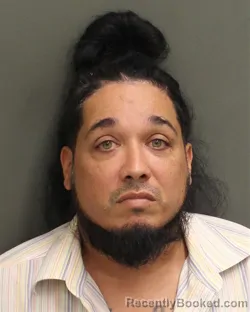 Mugshot of Michael Rodriguez booked in Orange County, Florida on October 7, 2026