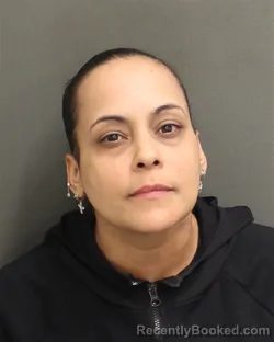 Mugshot of Maria Elena Ramosrivera booked in Orange County, Florida on October 7, 2026