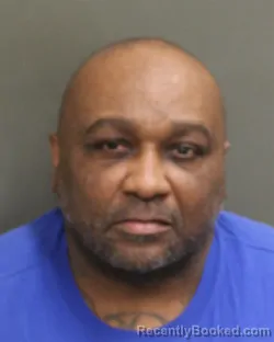 Mugshot of Leon L Robinson booked in Orange County, Florida on October 7, 2026