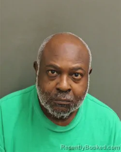 Mugshot of Lawson Tyrone Robinson booked in Orange County, Florida on October 7, 2026