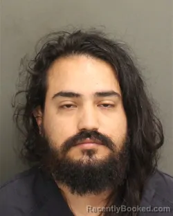 Mugshot of Brayan Axel Acevedo booked in Orange County, Florida on October 7, 2026