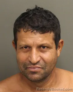 Mugshot of Luciano Angelo Marques booked in Orange County, Florida on October 7, 2026