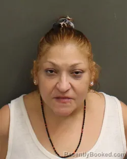 Mugshot of Clara Ivette Zambranaalonso booked in Orange County, Florida on October 8, 2026