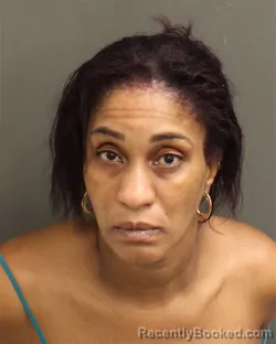 Mugshot of Sheree Dame Bowen booked in Orange County, Florida on October 8, 2026