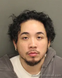 Mugshot of Wesley Nguyen booked in Orange County, Florida on October 8, 2026