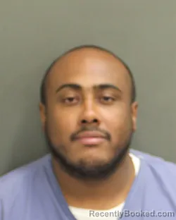 Mugshot of Amin Jr Blake booked in Orange County, Florida on October 8, 2026