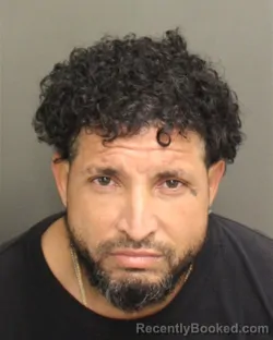 Mugshot of Luis Antonio Pagan booked in Orange County, Florida on October 8, 2026