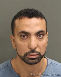 Mugshot of Rachid Charafeleslam booked in Orange County, Florida on October 8, 2026