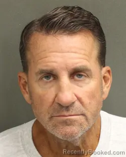 Mugshot of Scott David Ii Browne booked in Orange County, Florida on October 8, 2026