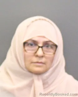 Mugshot of Maryam Panahie booked in Orange County, Florida on October 8, 2026