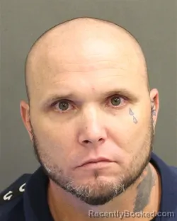Mugshot of Freddie Joe Jr Mendenhall booked in Orange County, Florida on October 8, 2026