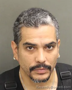 Mugshot of Jaime Matosperez booked in Orange County, Florida on October 8, 2026
