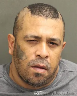 Mugshot of Julio Joseph Lopez booked in Orange County, Florida on October 8, 2026