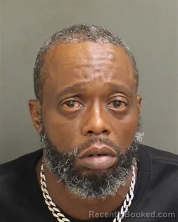 Mugshot of Dantez Diamond Williams booked in Orange County, Florida on October 8, 2026