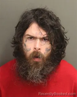 Mugshot of Alexander Benjamin Marino booked in Orange County, Florida on October 8, 2026