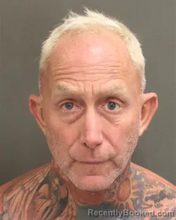 Mugshot of Jared Daniel Gerber booked in Orange County, Florida on October 8, 2026