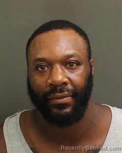 Mugshot of Jerome Anthony Williams booked in Orange County, Florida on October 8, 2026