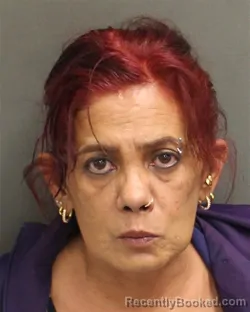 Mugshot of Jeannete Carrion booked in Orange County, Florida on October 9, 2026