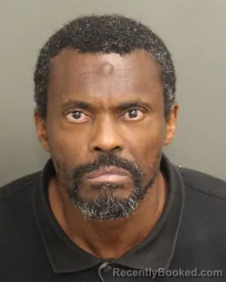 Mugshot of Ronell Lamar Powell booked in Orange County, Florida on October 9, 2026