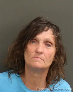 Mugshot of Robin Cassandra Carter booked in Orange County, Florida on October 9, 2026