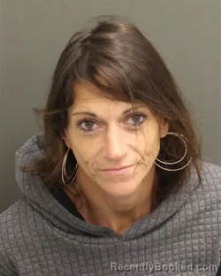 Mugshot of Christina Marie Bowman booked in Orange County, Florida on October 9, 2026
