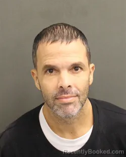 Mugshot of Karlos Roberto Perezcolom booked in Orange County, Florida on October 9, 2026