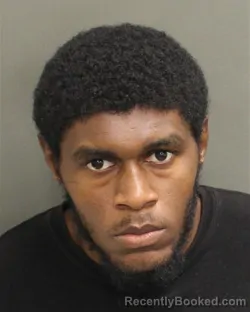 Mugshot of Jonathan Jacquez Peterson booked in Orange County, Florida on October 9, 2026
