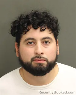 Mugshot of Fidel Angel Jr Vasquez booked in Orange County, Florida on October 9, 2026
