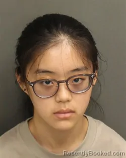Mugshot of Jiaying Li booked in Orange County, Florida on October 9, 2026