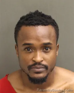 Mugshot of Jahmeil Carlton Jackson booked in Orange County, Florida on October 9, 2026
