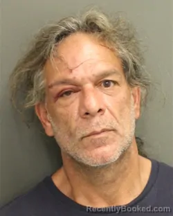Mugshot of Carlos Alberto Sanchez booked in Orange County, Florida on October 9, 2026