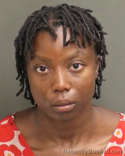Mugshot of Ernesta Presy booked in Orange County, Florida on October 10, 2026