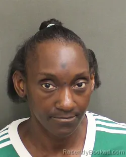 Mugshot of Jasmine Shanay Allen booked in Orange County, Florida on October 19, 2026