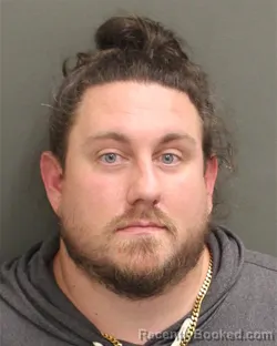 Mugshot of Kyle Andrew Dell Aiken booked in Orange County, Florida on October 23, 2026