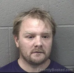 Booking photo from Crawford County, Kansas