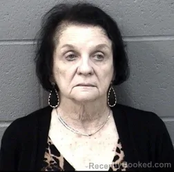 Mugshot of MERLA JEAN MORRIS booked in Crawford County, Kansas on April 3, 2026