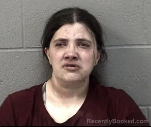 Mugshot of LINDSAY LEE MCHUGH booked in Crawford County, Kansas on April 14, 2026