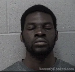 Mugshot of MERTERRIOUS LENONARD JOHNSON booked in Crawford County, Kansas on April 15, 2026