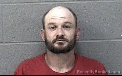 Mugshot of BRANDON LEE HALL booked in Crawford County, Kansas on April 23, 2026