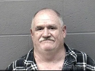 Mugshot of WILLIAM FRANKLIN CROSWELL booked in Crawford County, Kansas on April 23, 2026