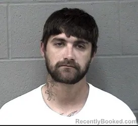 Mugshot of DEVIN LEE COX booked in Crawford County, Kansas on April 24, 2026